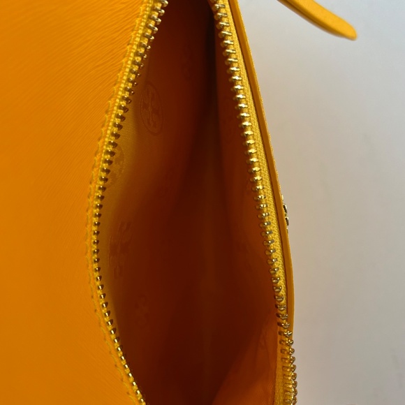 Tory Burch | Emerson Leather Backpack | Cassia Yellow | Great Condition! main image 9